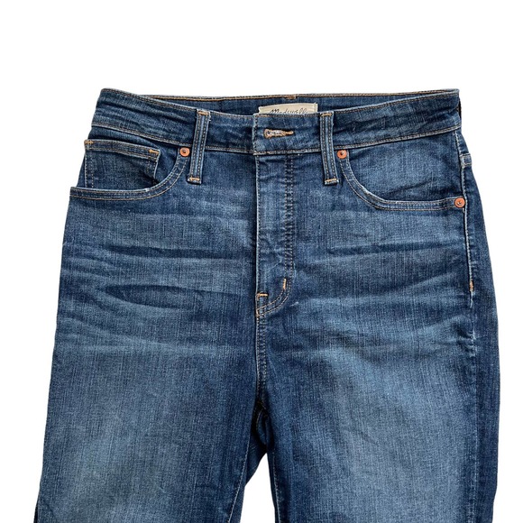 Madewell Curvy High-Rise Skinny Jeans in Moreaux Wash Women Size 28 - Picture 7 of 16